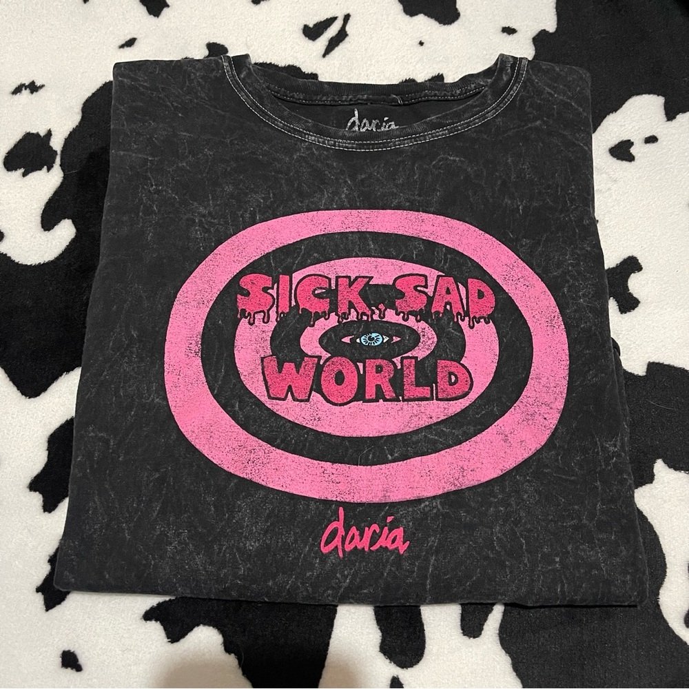 MTV Daria Sick Sad World Cropped T-Shirt
